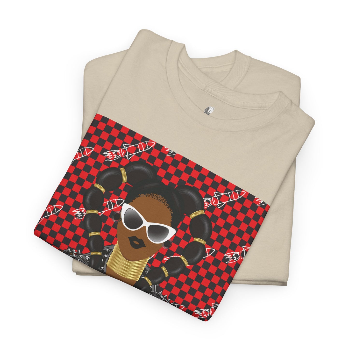 Horn Lady Rockette Unisex Heavy Cotton Tee