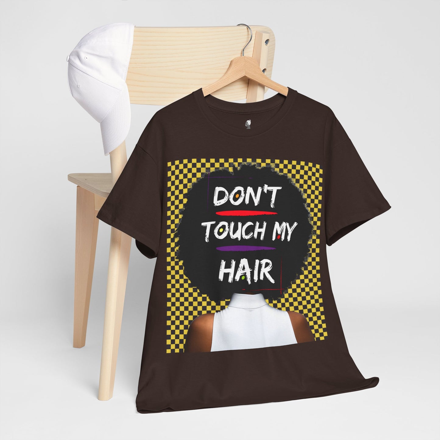 Don't Touch My Hair Unisex Heavy Cotton Tee