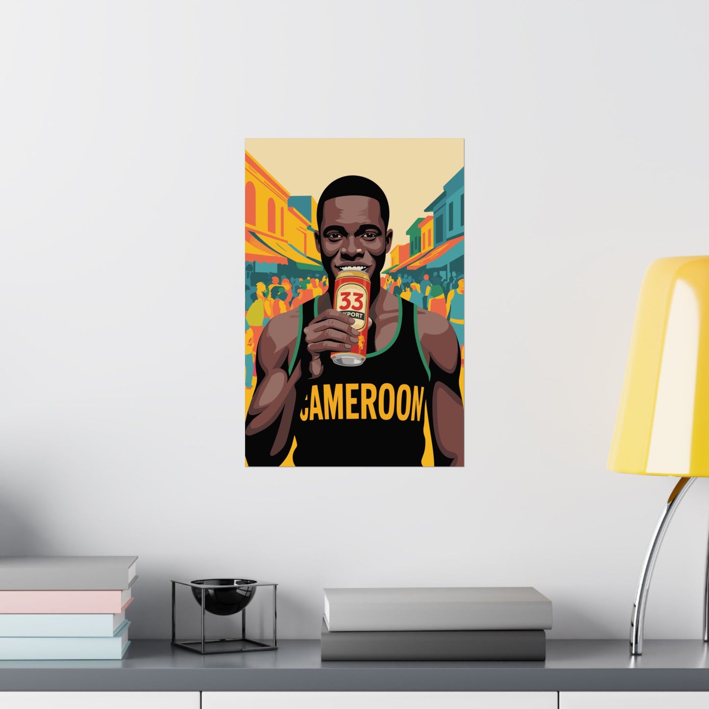 Beer Lover Satin Poster, Kitchen Wall Art,
