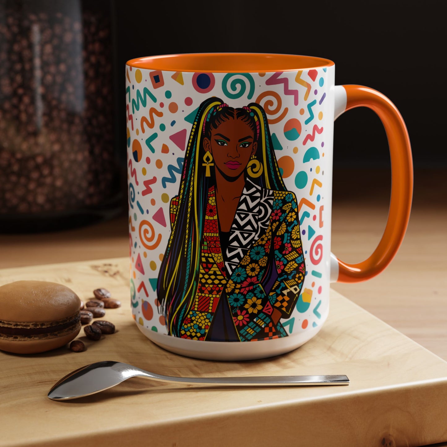 Personalized,  Doing the Most, Effortlessly Two-Tone Ceramic Mug  (6 Colors , 11oz & 15oz)