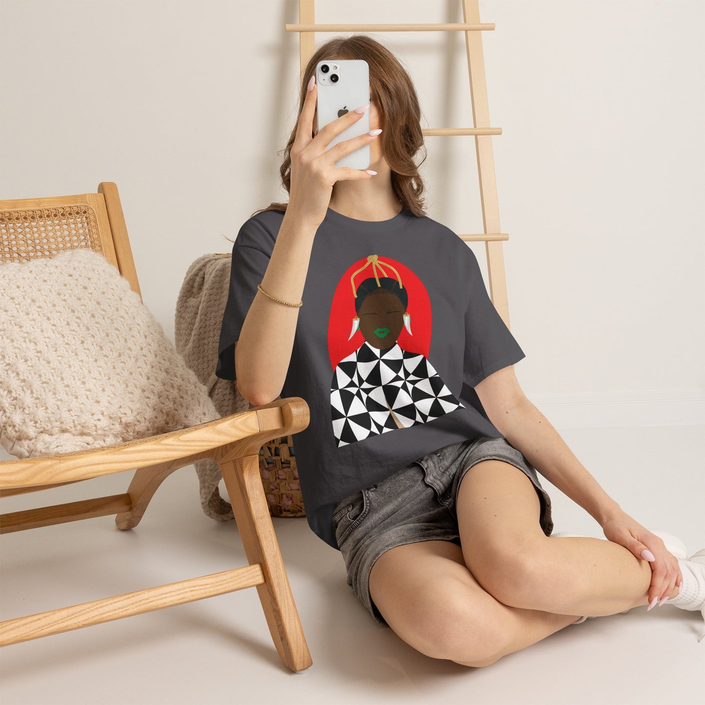 Sunny Babe(Chocolate) Unisex Heavy Cotton Tee