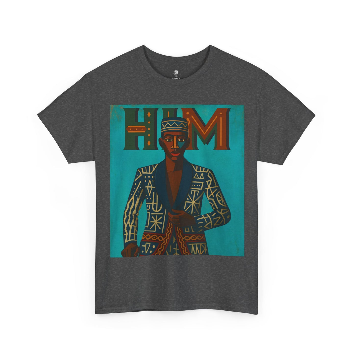 I am HIM Father's Day T-Shirt for African Art Lovers, Afrocentric Clothing, African Heritage Top