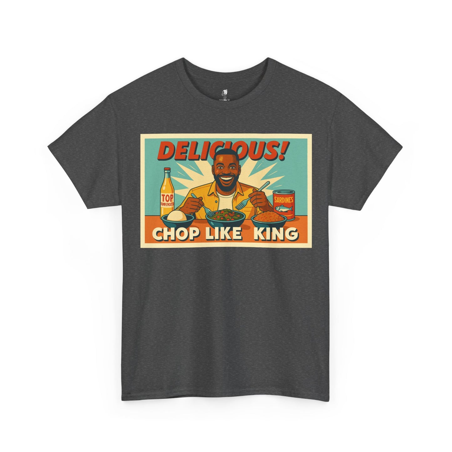 Chop Like King Back to School Tee, Unisex T-Shirt, Gift for Students, Funny School Tee, School Supplies Shirt