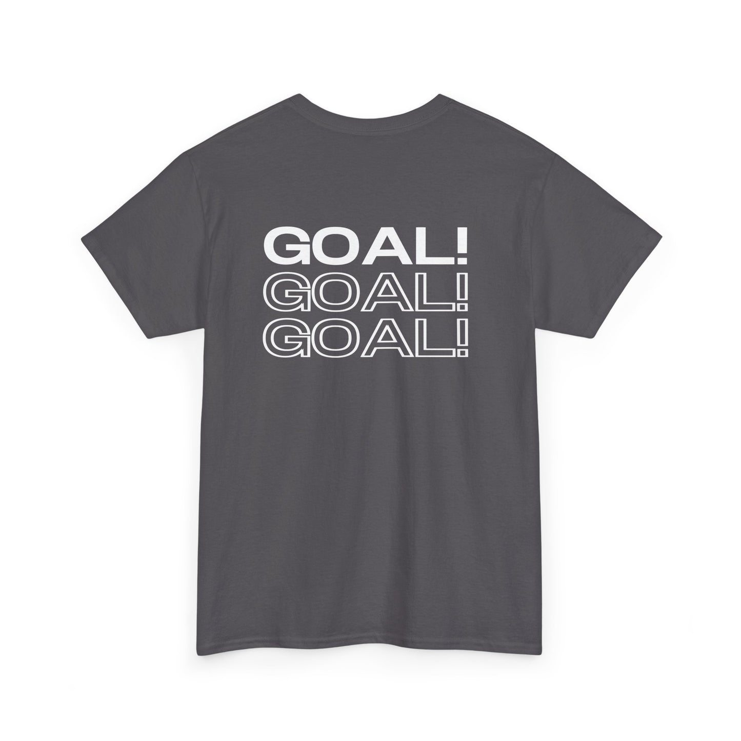 GOAL!! - BW Soccer Shoes on BW Ndop with Back Design Unisex Heavy Cotton Tee