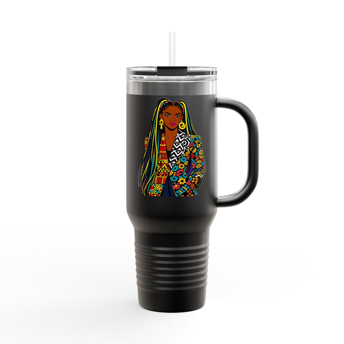 Effortless Personalized Insulated Travel Mug, 40oz - Stylish Travel Companion, Premium Coffee Mug, Perfect for Road Trips, Gifts for Her