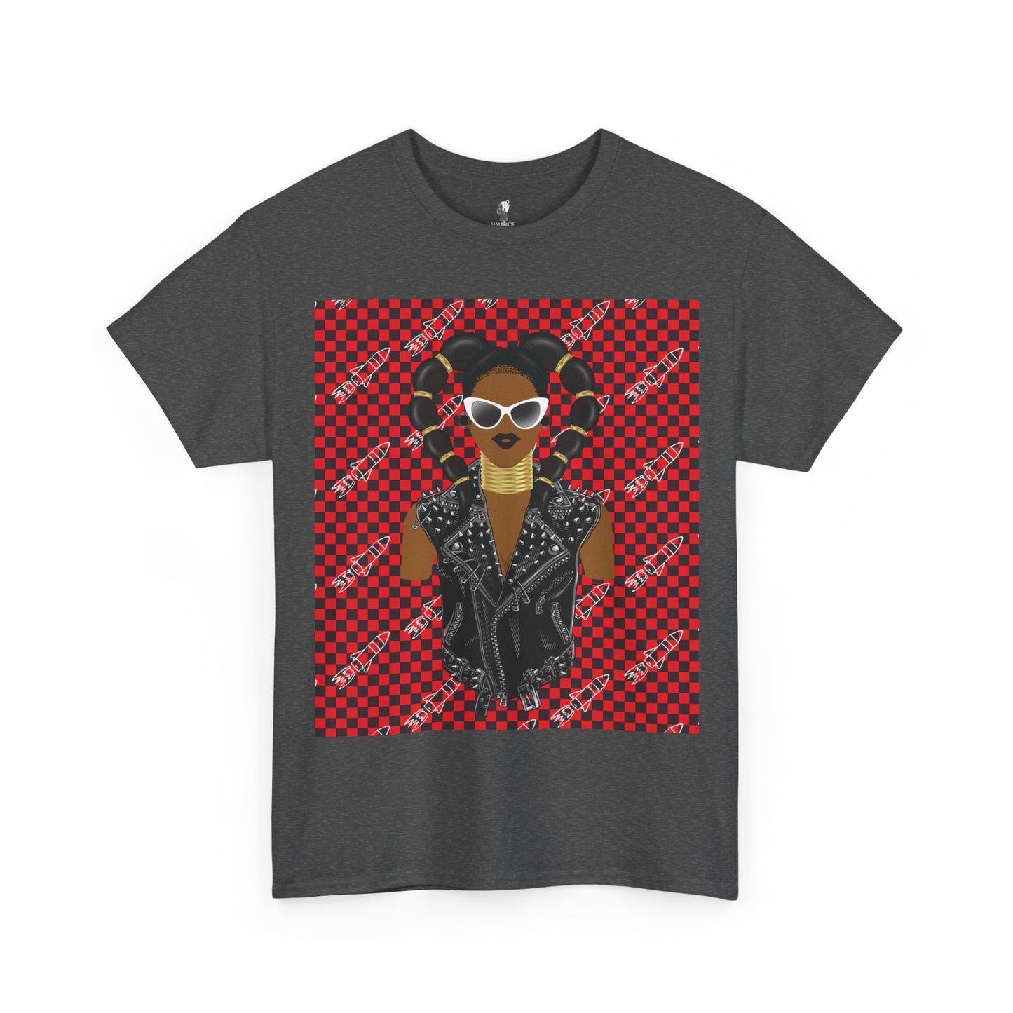 Horn Lady Rockette Unisex Heavy Cotton Tee