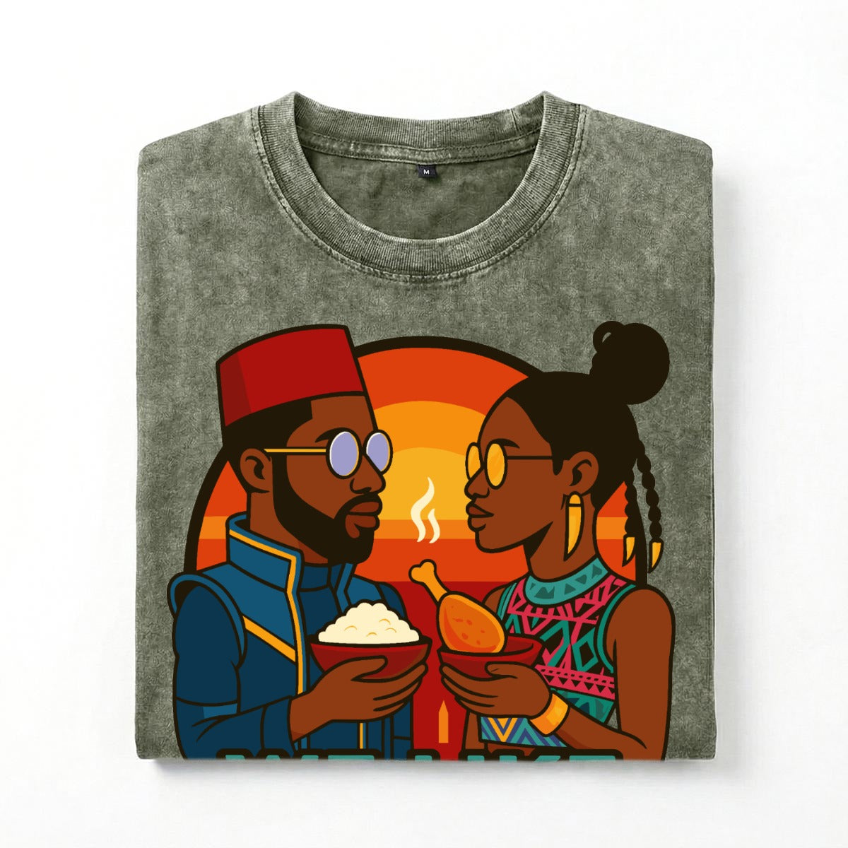We Like Fo Chop Unisex Heavyweight Vintage Washed T-shirt