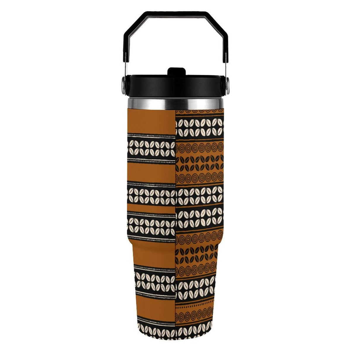 Mudcloth & Cowries 30oz Travel Tumbler Stainless Steel