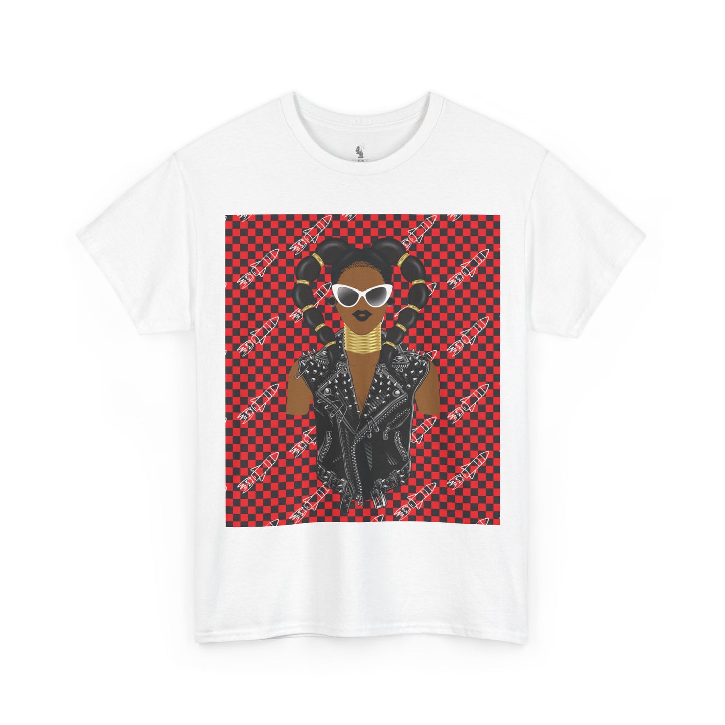 Horn Lady Rockette Unisex Heavy Cotton Tee