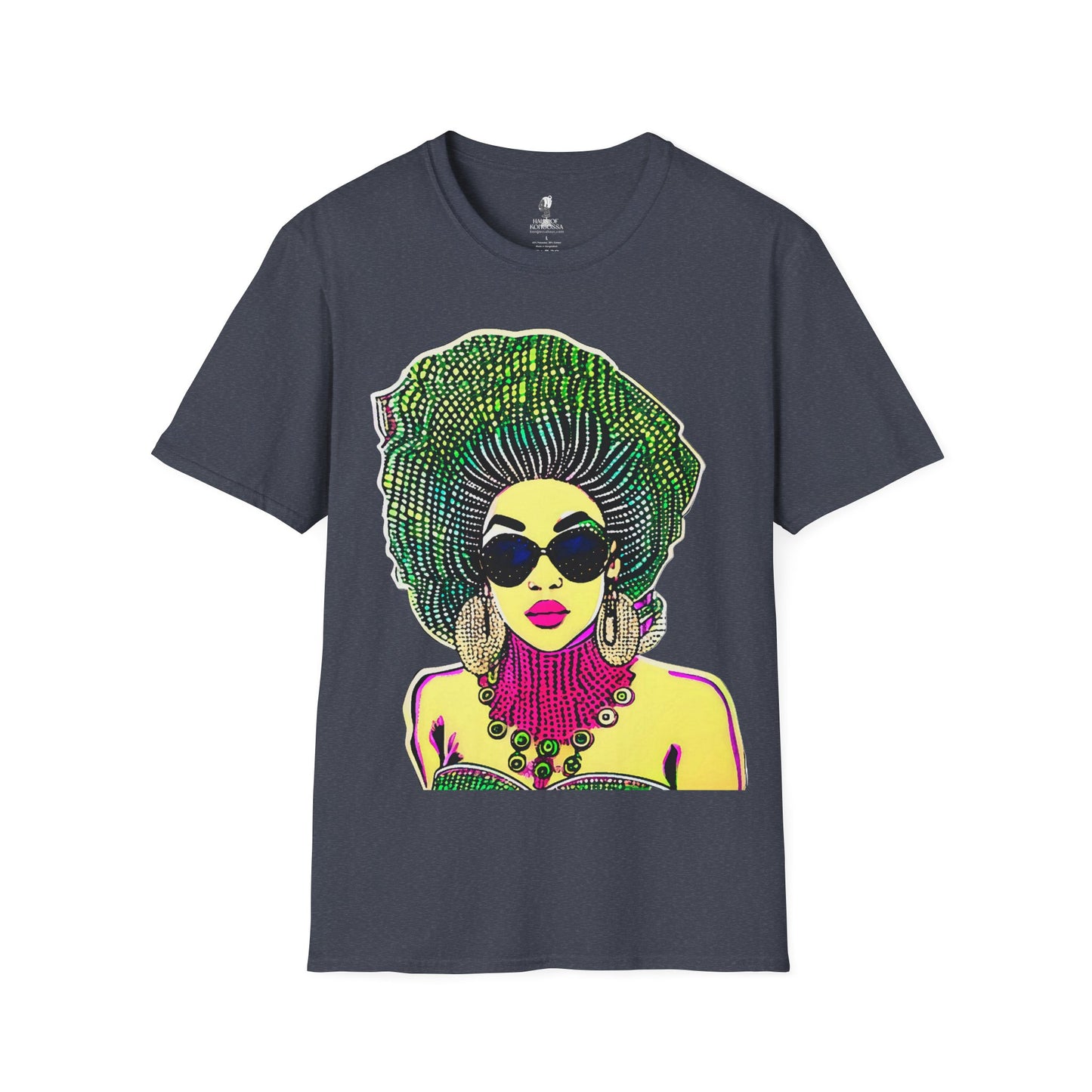 Madame Headtie(Color)  -  Unisex Softstyle T-Shirt