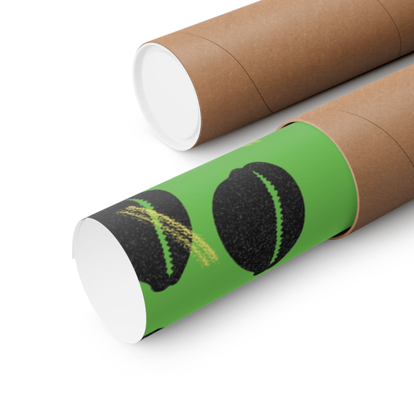 Currency Exchange - Cowries Green Premium Matte Vertical Posters