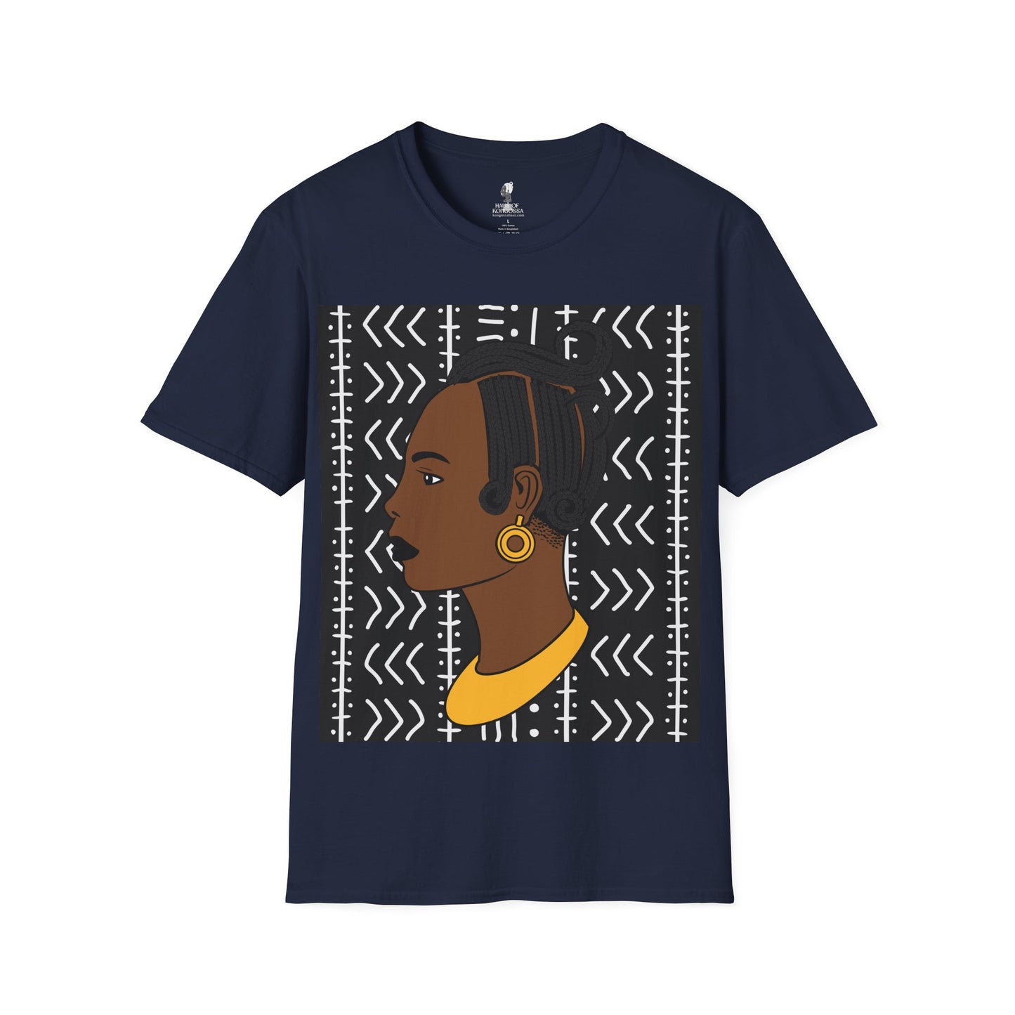 Lady Kongossa on BW Ndop Unisex Softstyle T-Shirt