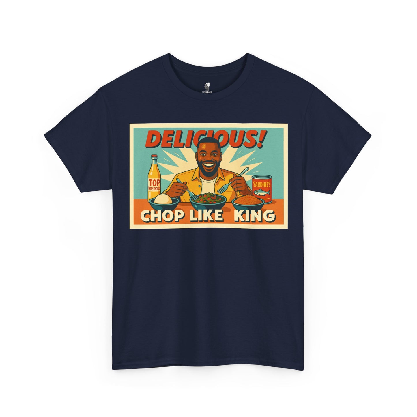 Chop Like King Back to School Tee, Unisex T-Shirt, Gift for Students, Funny School Tee, School Supplies Shirt