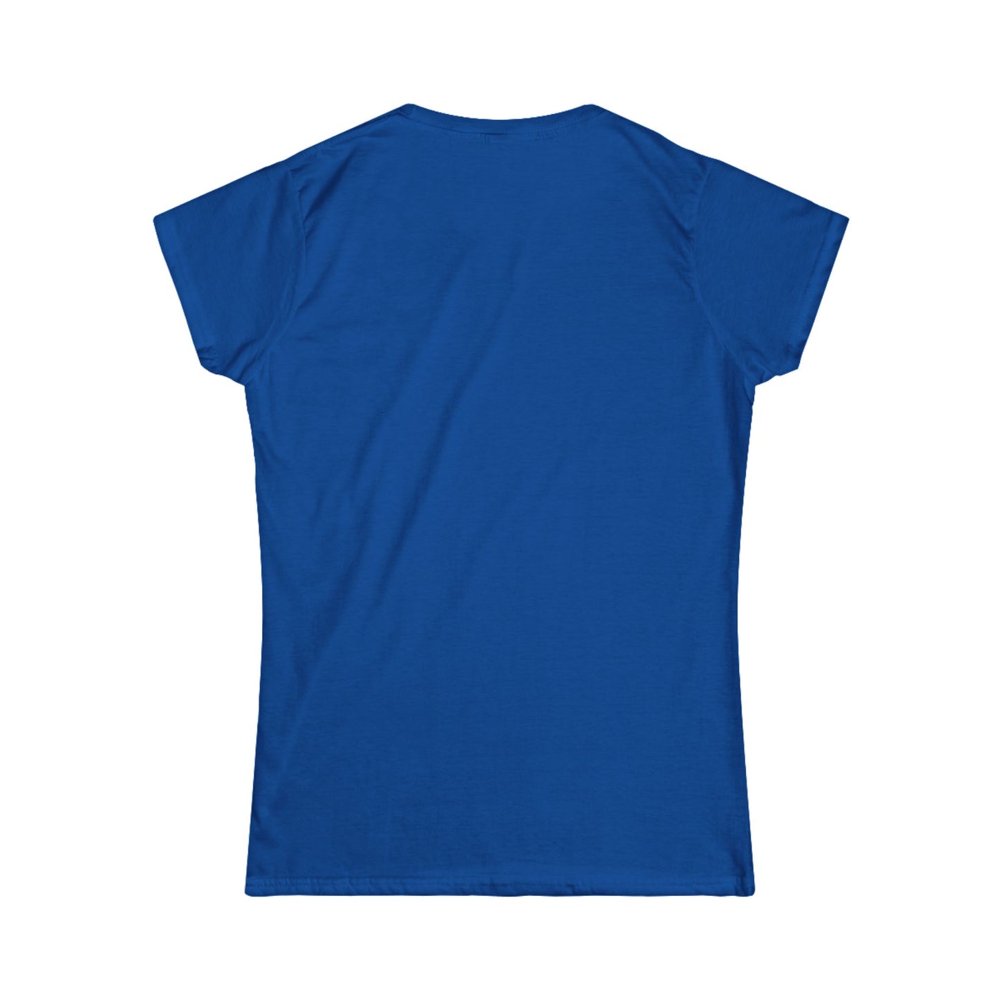 On Go Boxing Girl Softstyle Women's Tee,  Retro Fighter Illustration, Women's T-Shirt