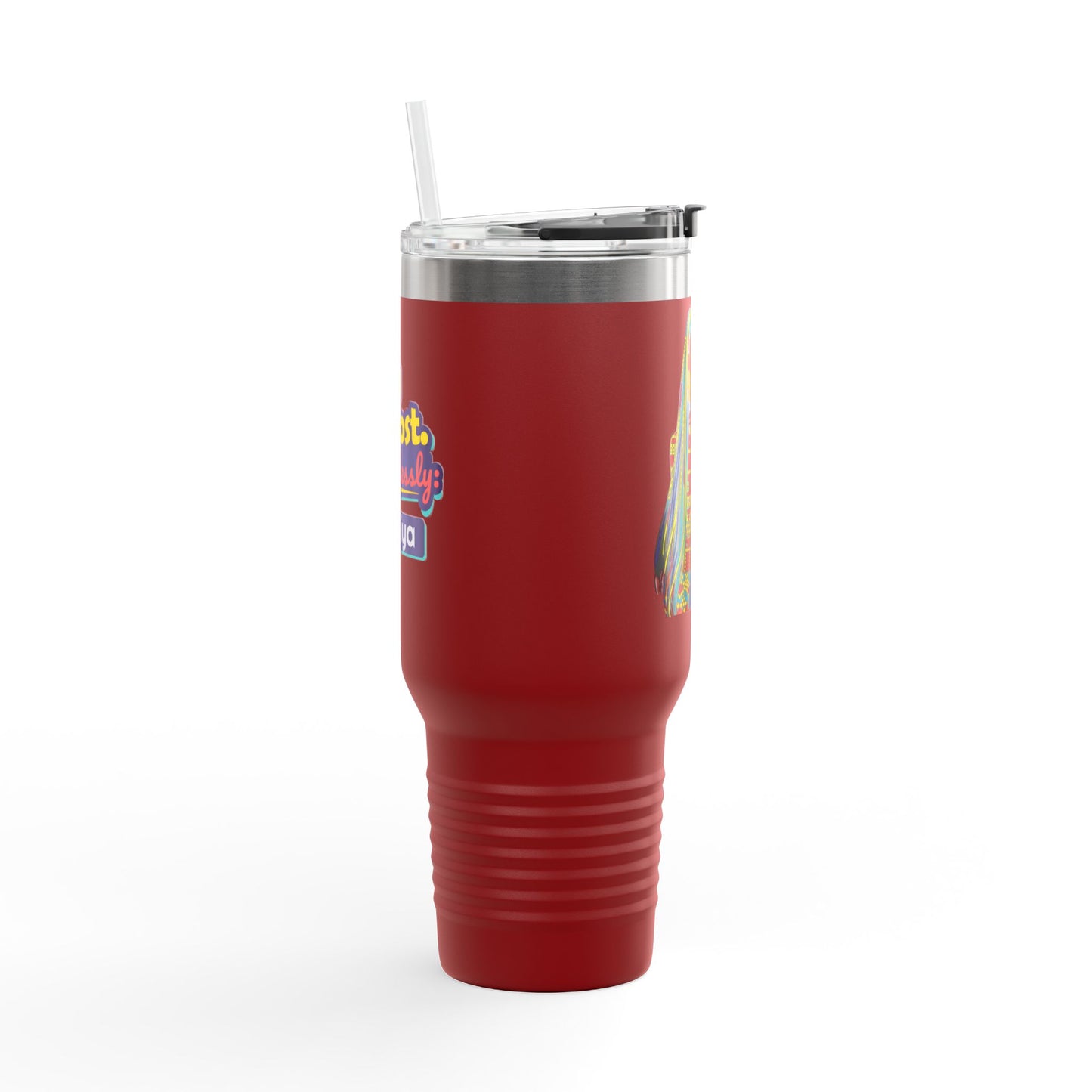 Effortless Personalized Insulated Travel Mug, 40oz - Stylish Travel Companion, Premium Coffee Mug, Perfect for Road Trips, Gifts for Her