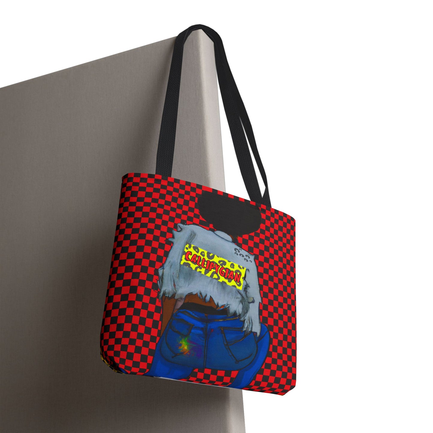 Callipygian Girl and Don't Touch my Hair Two-Sided Tote Bag (AOP)