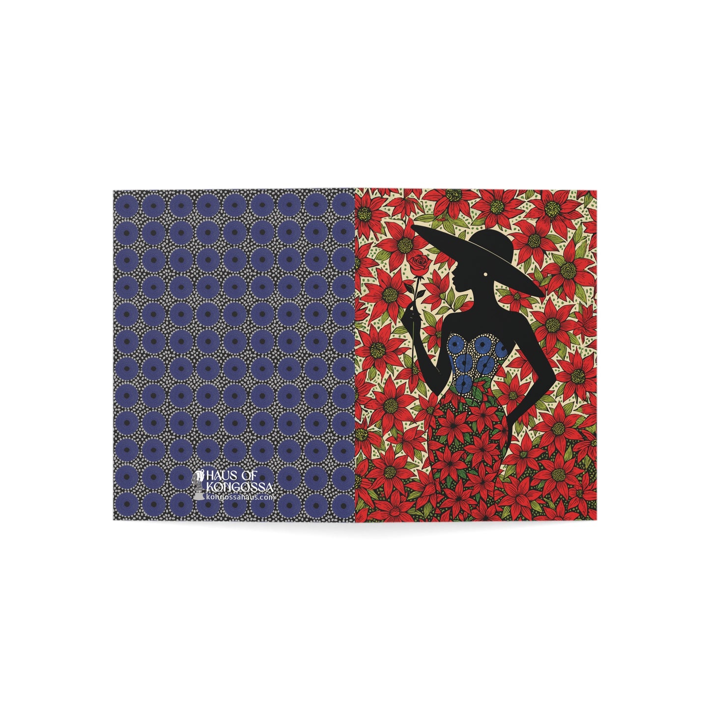 Floral Reverie Mother's Day Greeting Card, Floral Greeting with Envelope (1pc, 10pcs)
