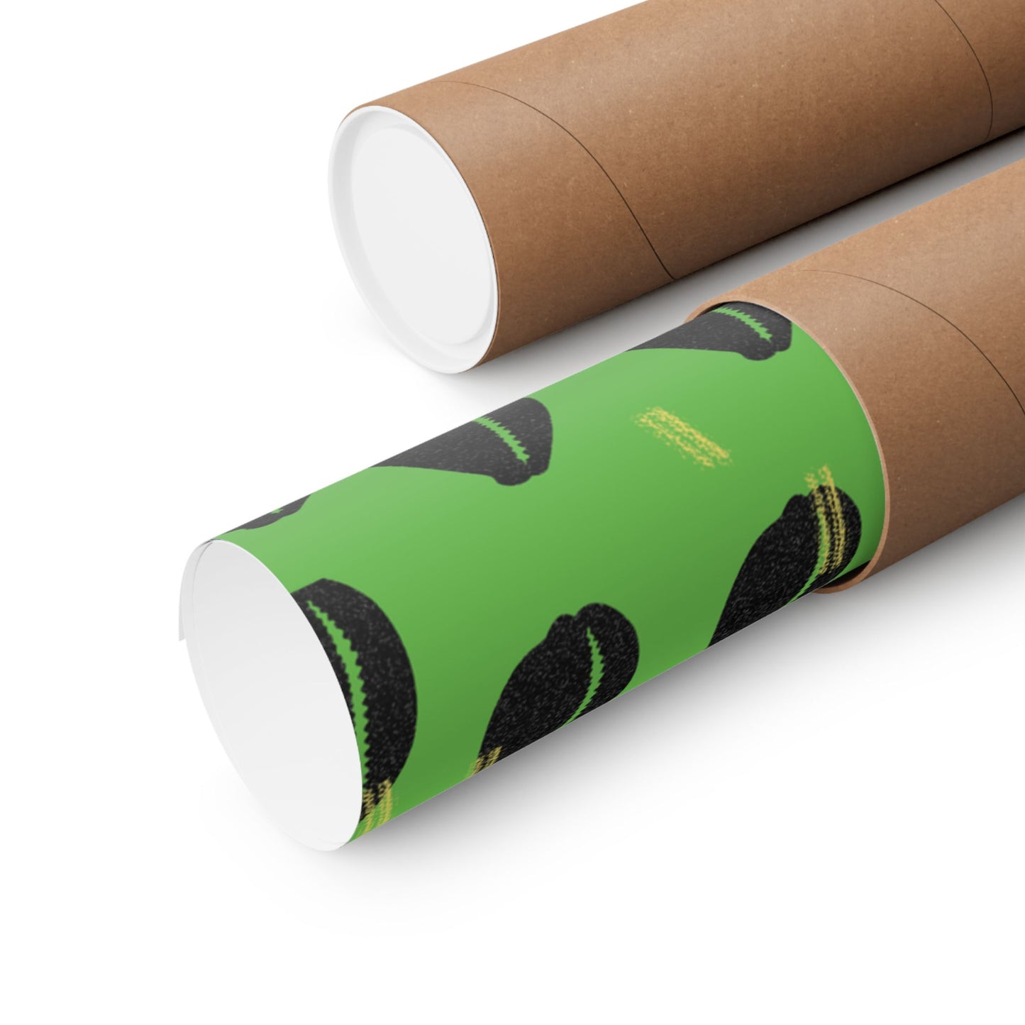 Currency Exchange - Cowries Green Premium Matte Vertical Posters