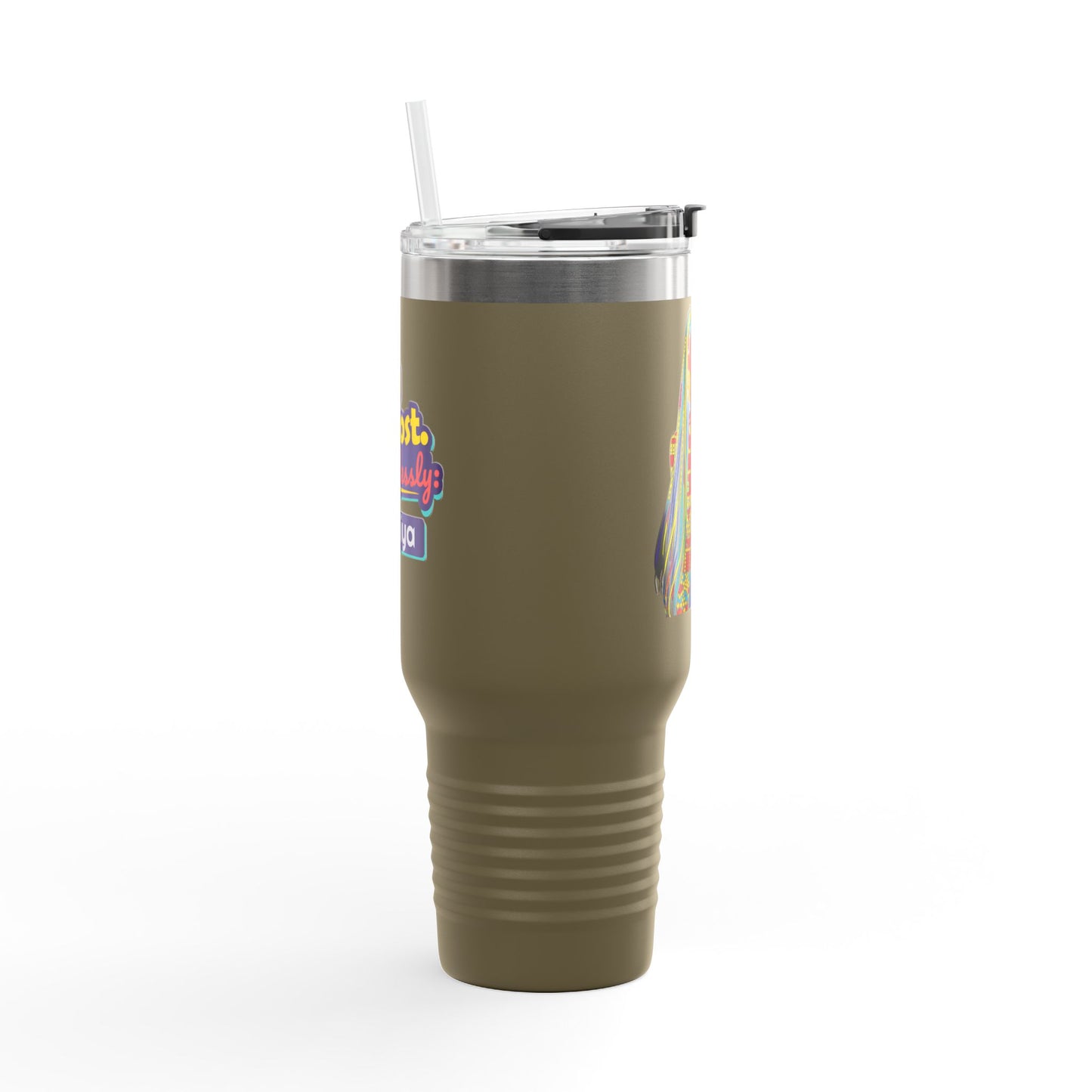 Effortless Personalized Insulated Travel Mug, 40oz - Stylish Travel Companion, Premium Coffee Mug, Perfect for Road Trips, Gifts for Her