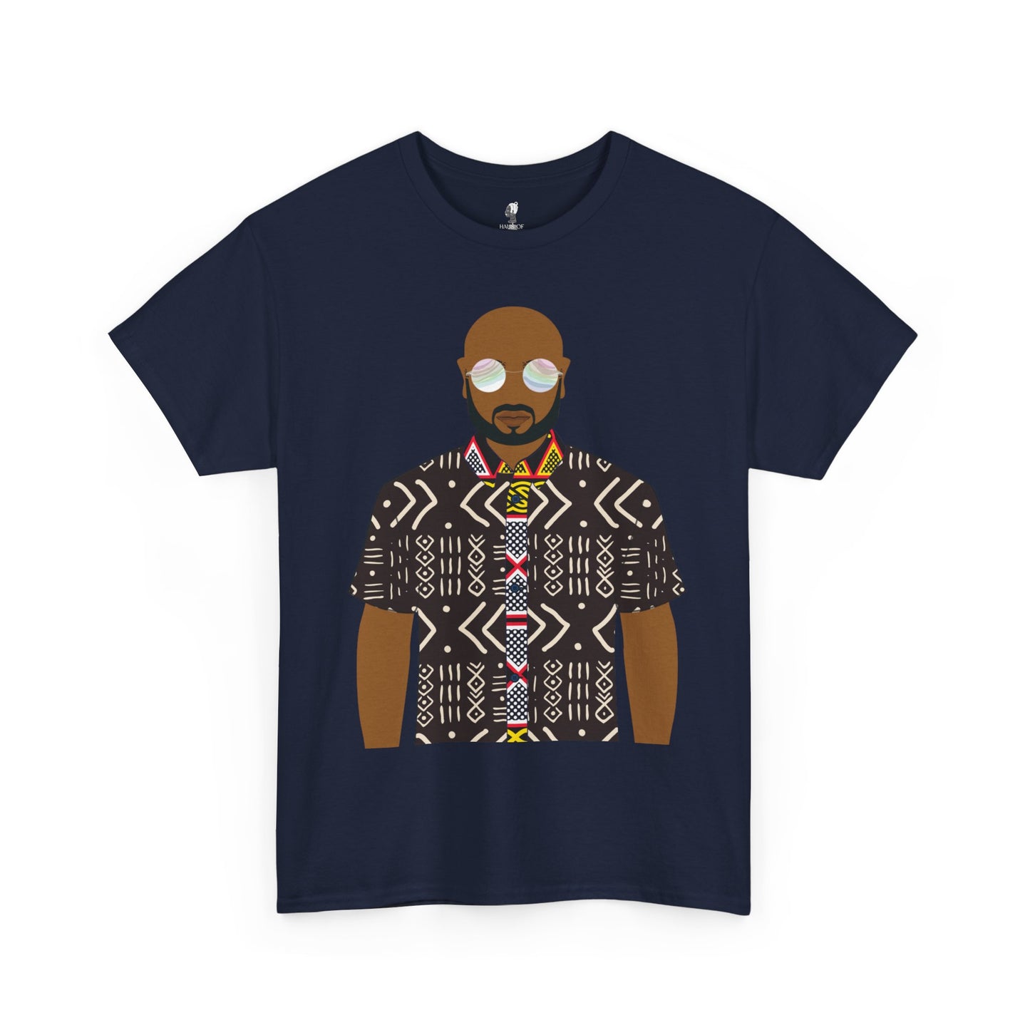 Le Monsieur Mudcloth Unisex Heavy Cotton Tee