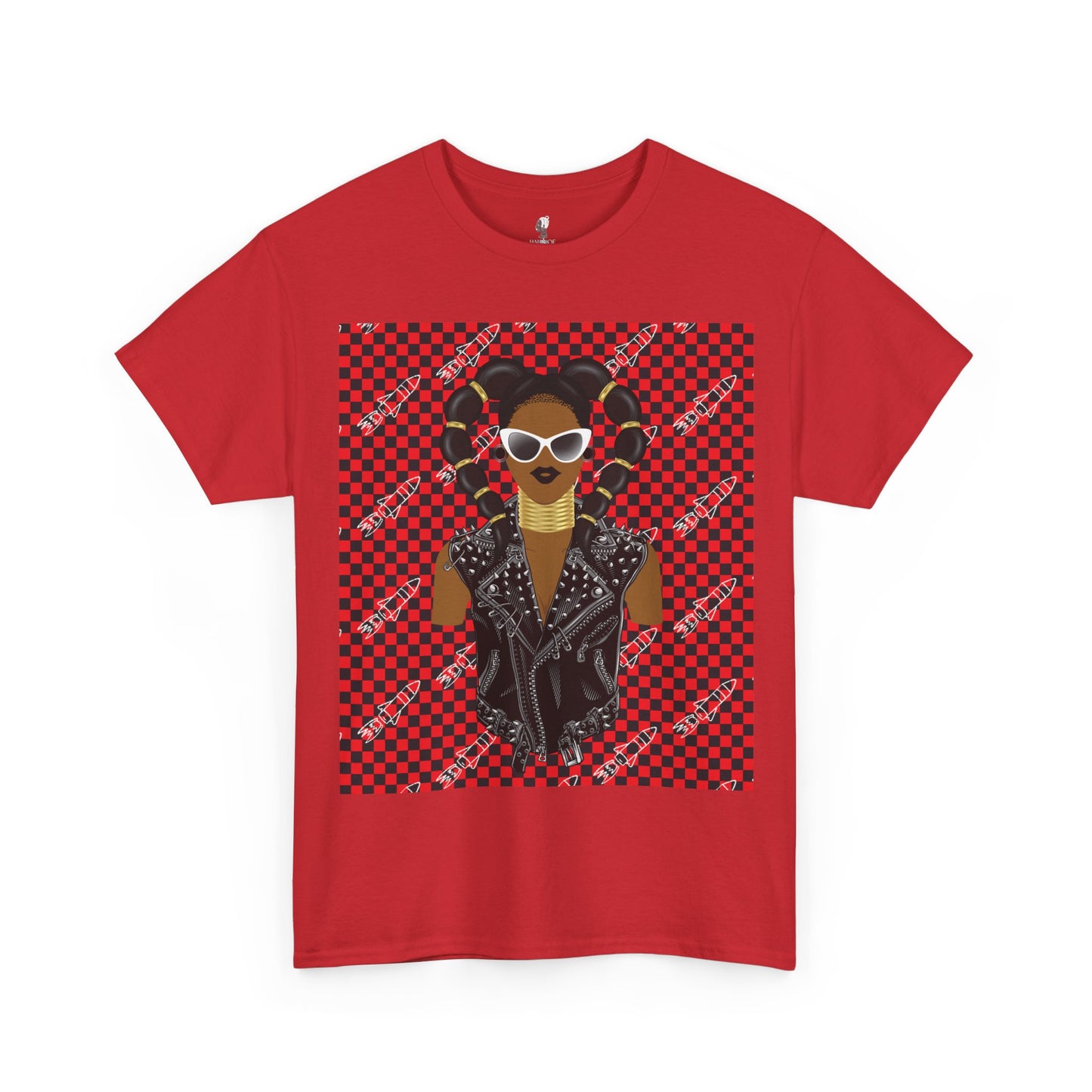 Horn Lady Rockette Unisex Heavy Cotton Tee