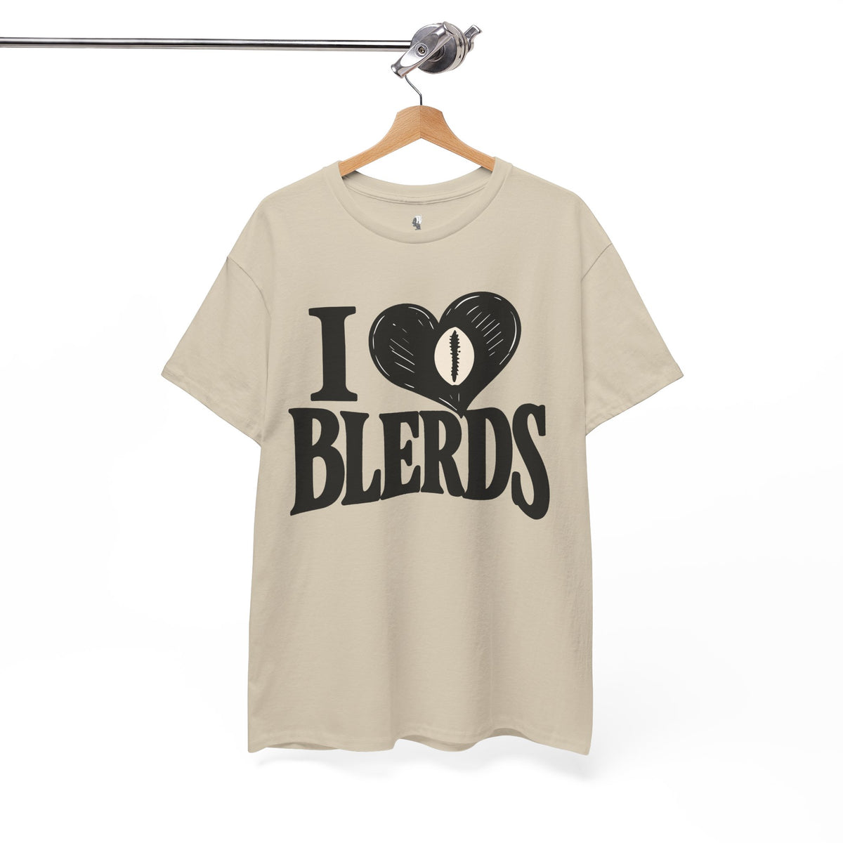 I Heart Blerds Unisex Heavy Cotton T-Shirt | Nerd Pride Tee, Geek Culture
