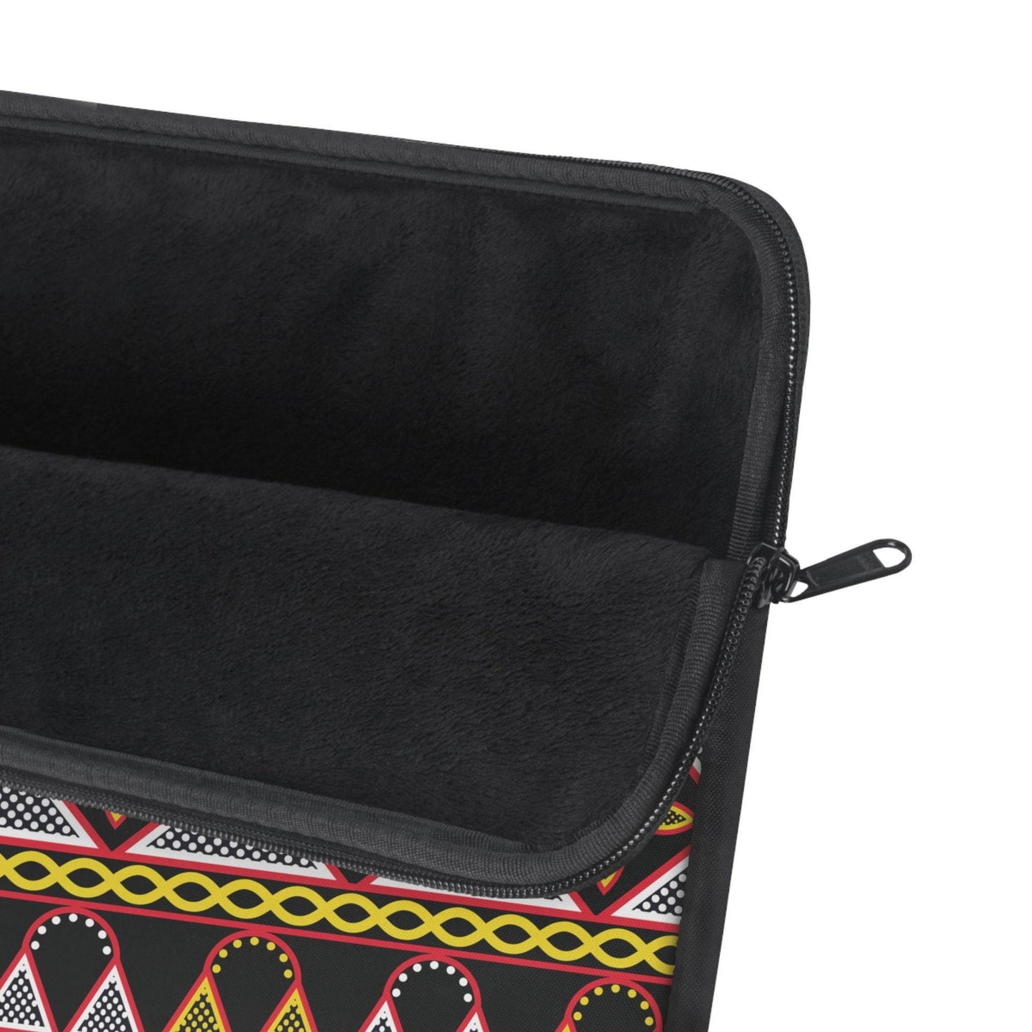 Yellow Toghu African Laptop Sleeve - Front Print, Pro Macbook Air Sleeve