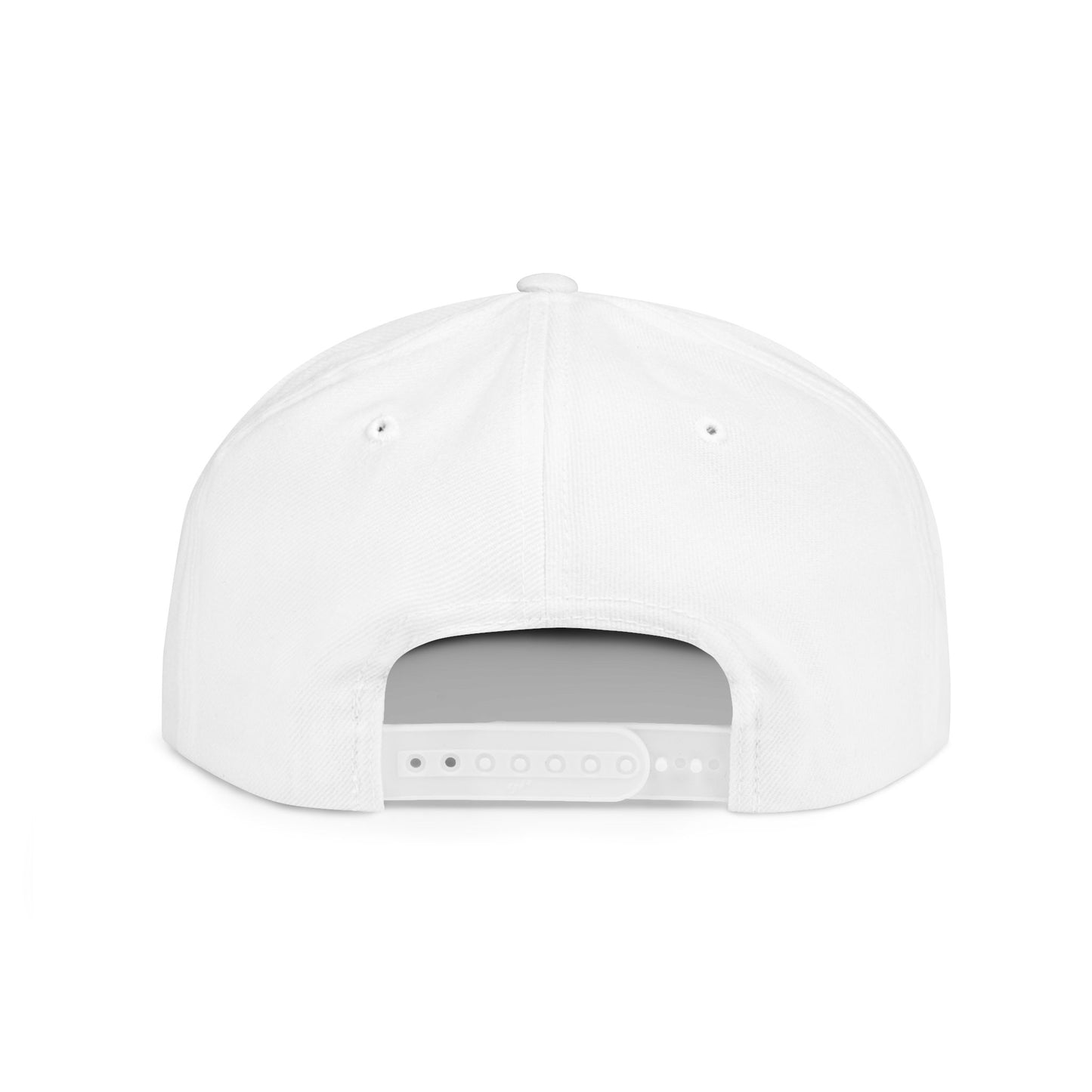 I luv FUFU Flat Bill Snapback Hat, Embroidered Adjustable One Size Cap