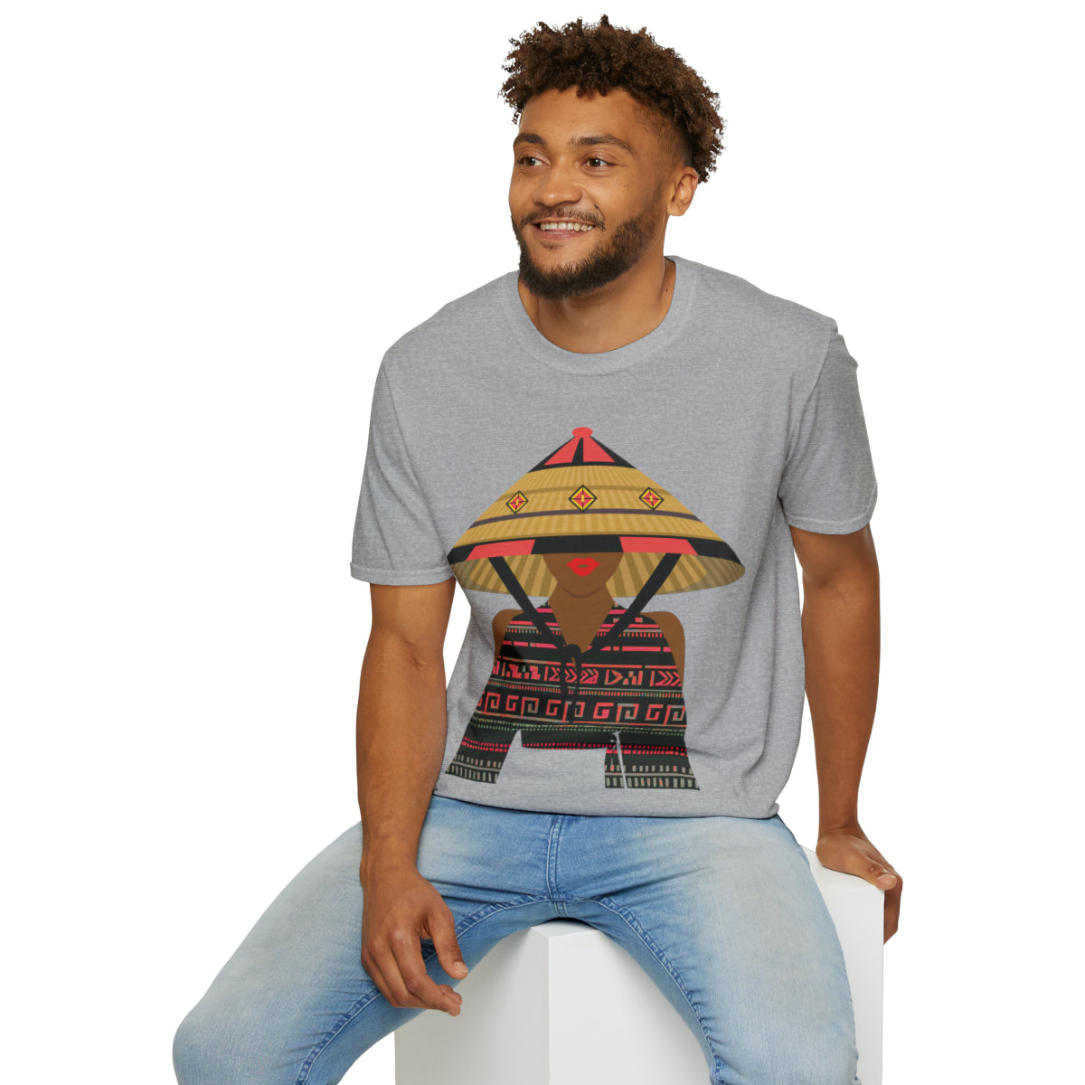 Fulani Girl(Color) Unisex Softstyle T-Shirt