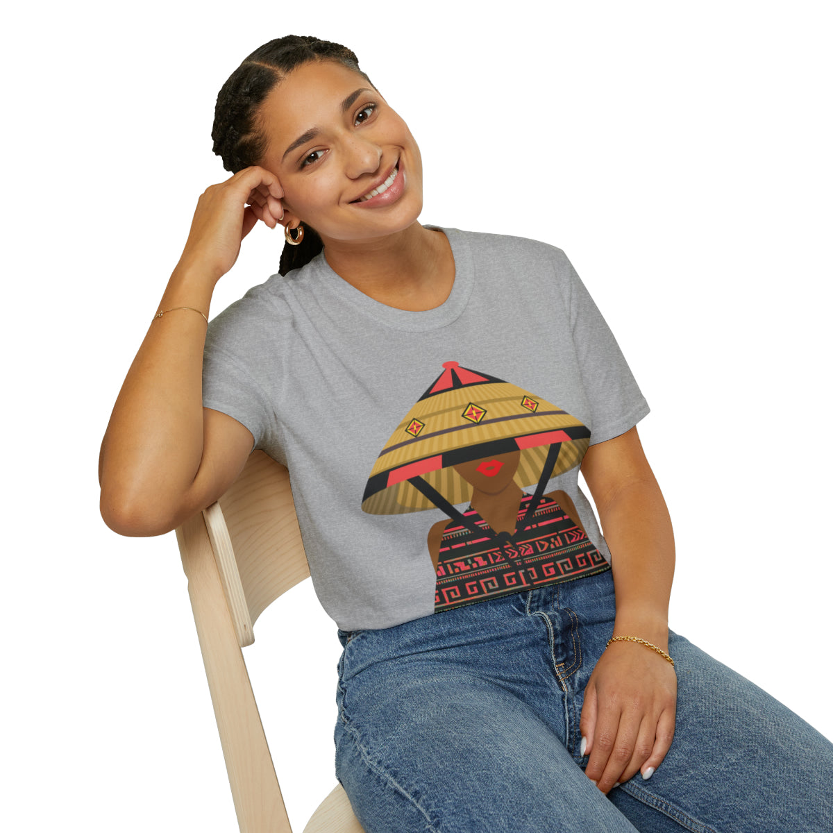 Fulani Girl(Color) Unisex Softstyle T-Shirt