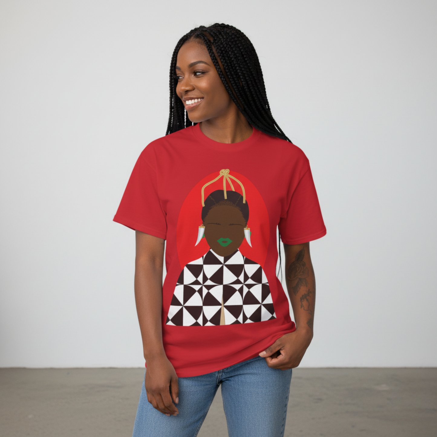 Sunny Babe(Chocolate) Unisex Heavy Cotton Tee