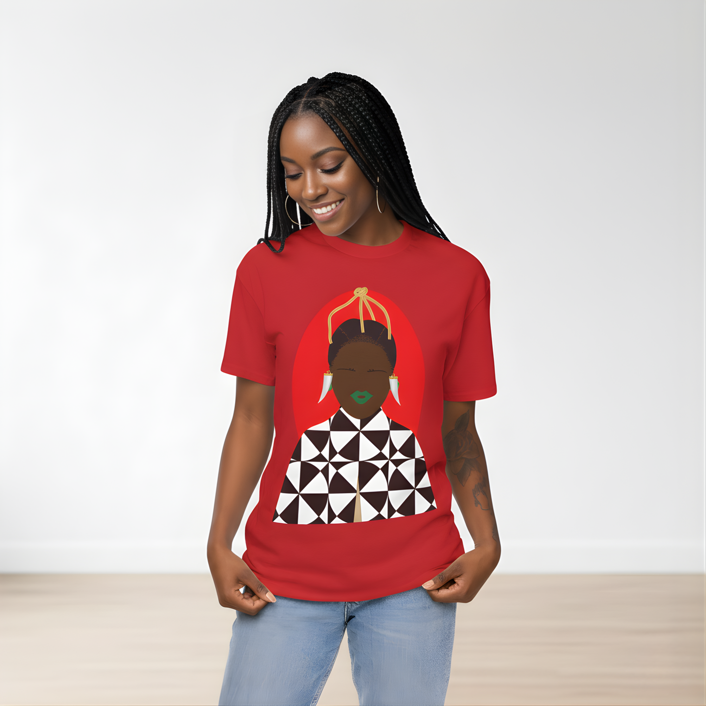 Sunny Babe(Chocolate) Unisex Heavy Cotton Tee