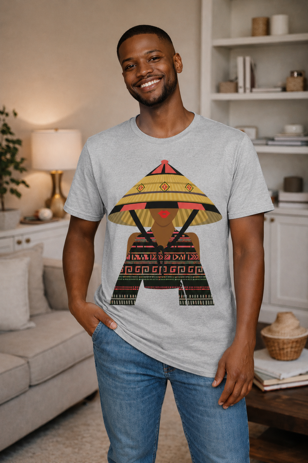 Fulani Girl(Color) Unisex Softstyle T-Shirt