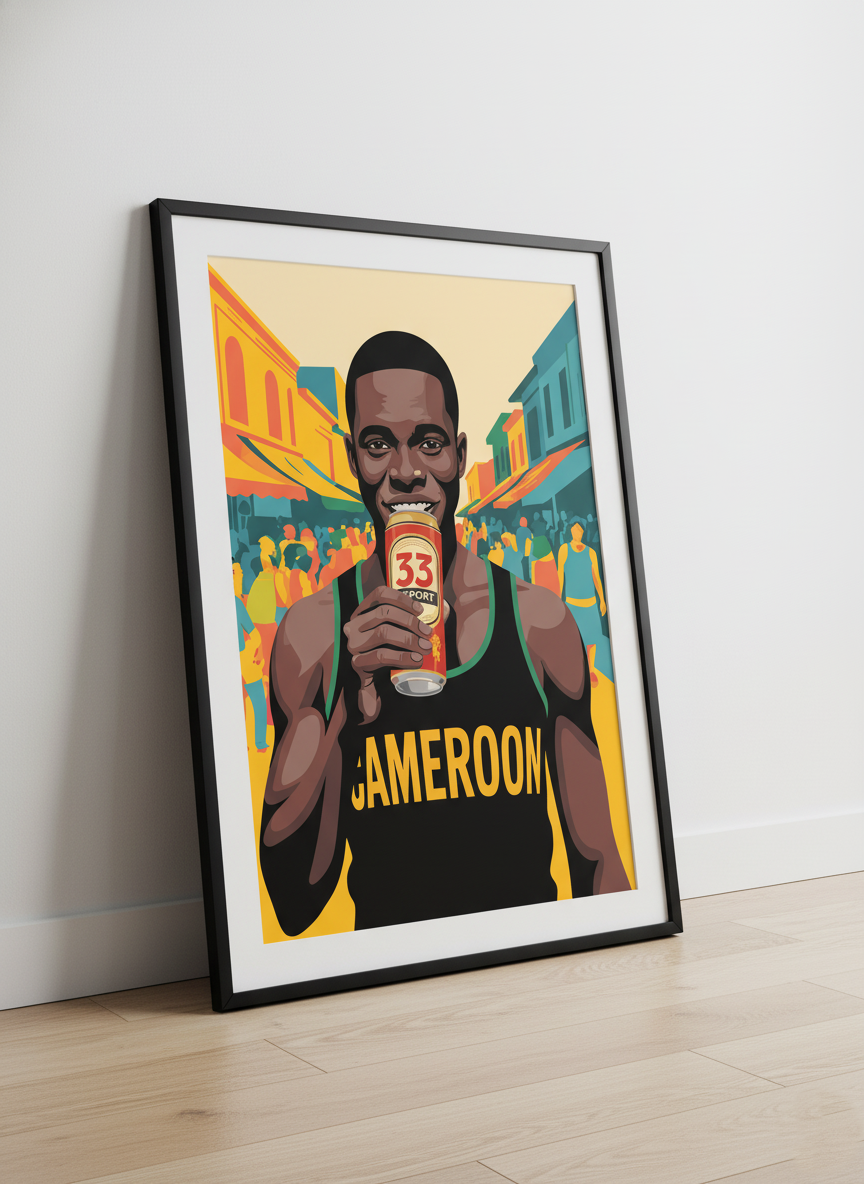 Beer Lover Satin Poster, Kitchen Wall Art,