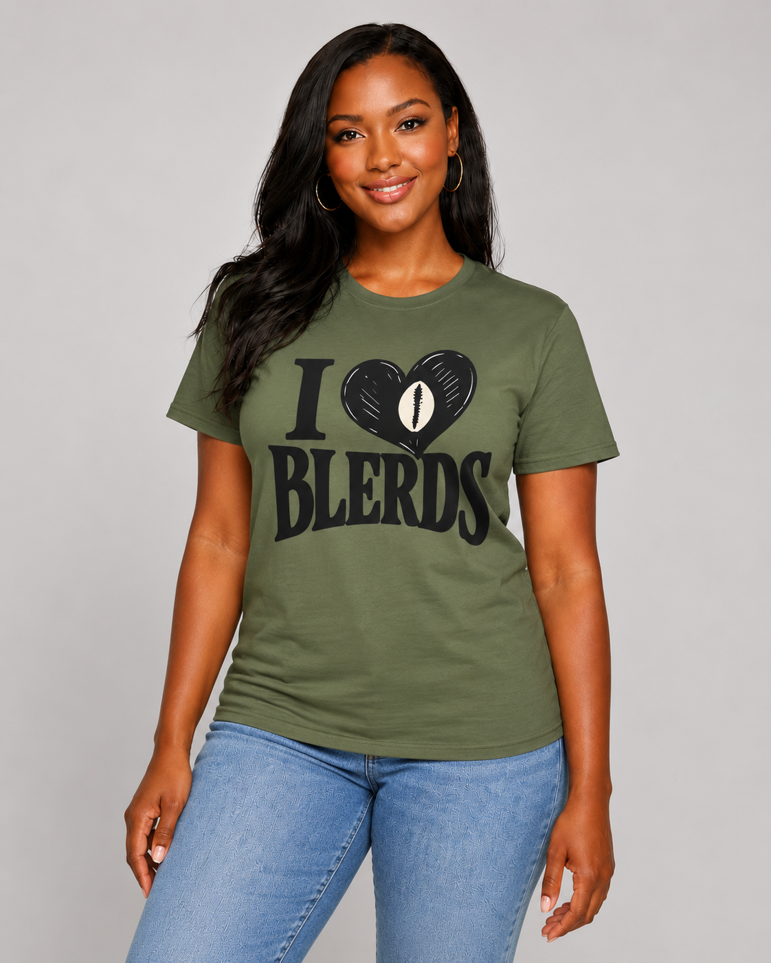 I Heart Blerds Unisex Heavy Cotton T-Shirt | Nerd Pride Tee, Geek Culture