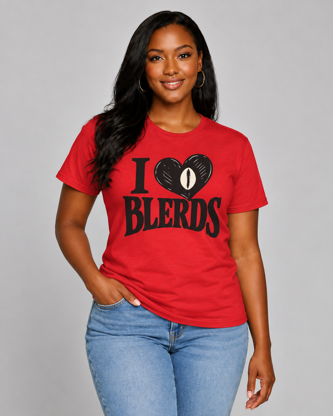 I Heart Blerds Unisex Heavy Cotton T-Shirt | Nerd Pride Tee, Geek Culture