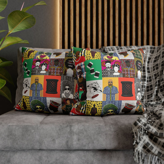 My Pipo Faux Suede Pillow Case, Square Throw Cushion, Boho Home Decor, Living Room Accent, Bedroom or Living room Accessory