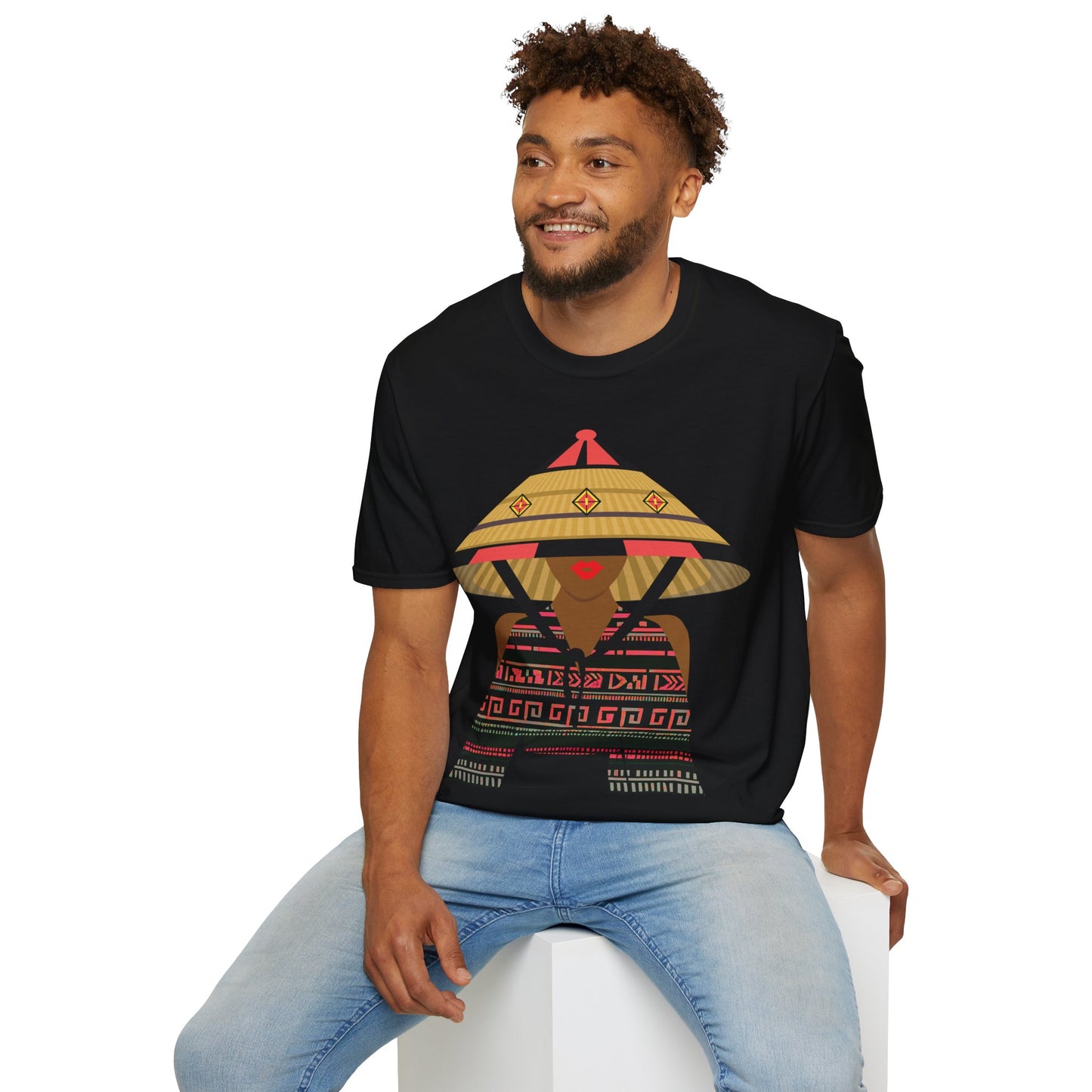 Fulani Girl(Color) Unisex Softstyle T-Shirt