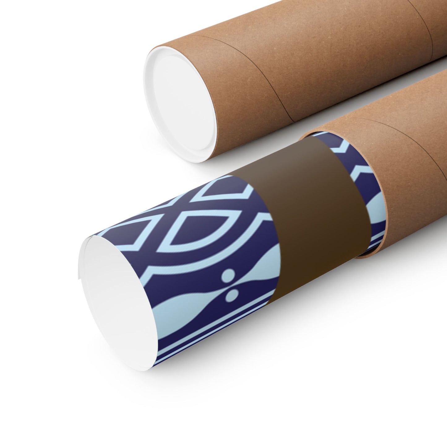 Le Monsieur - Blue Ndop Premium Matte Vertical Posters