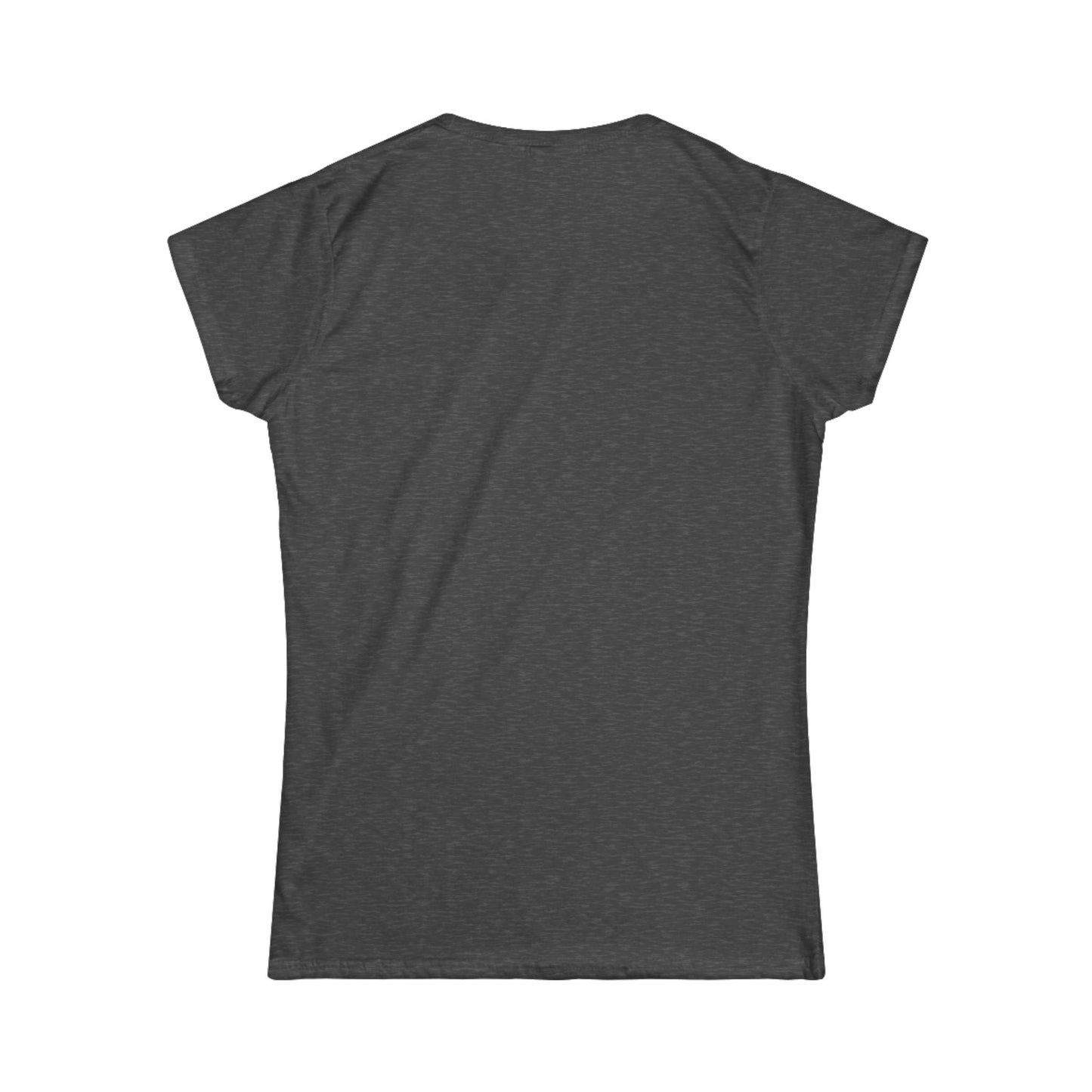 On Go Boxing Girl Softstyle Women's Tee,  Retro Fighter Illustration, Women's T-Shirt
