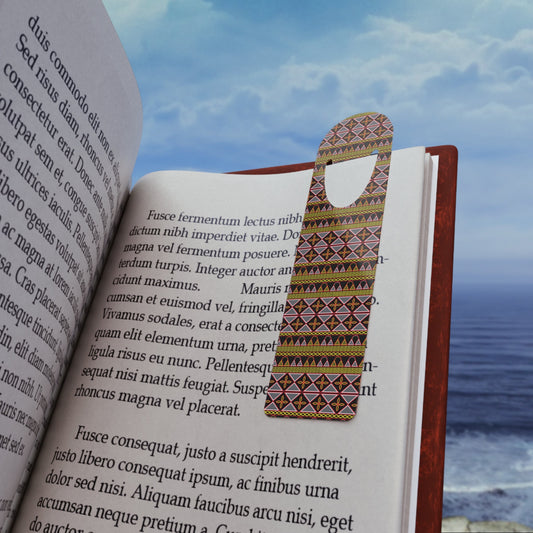 Yellow Toghu African Bookmark for Book Lovers