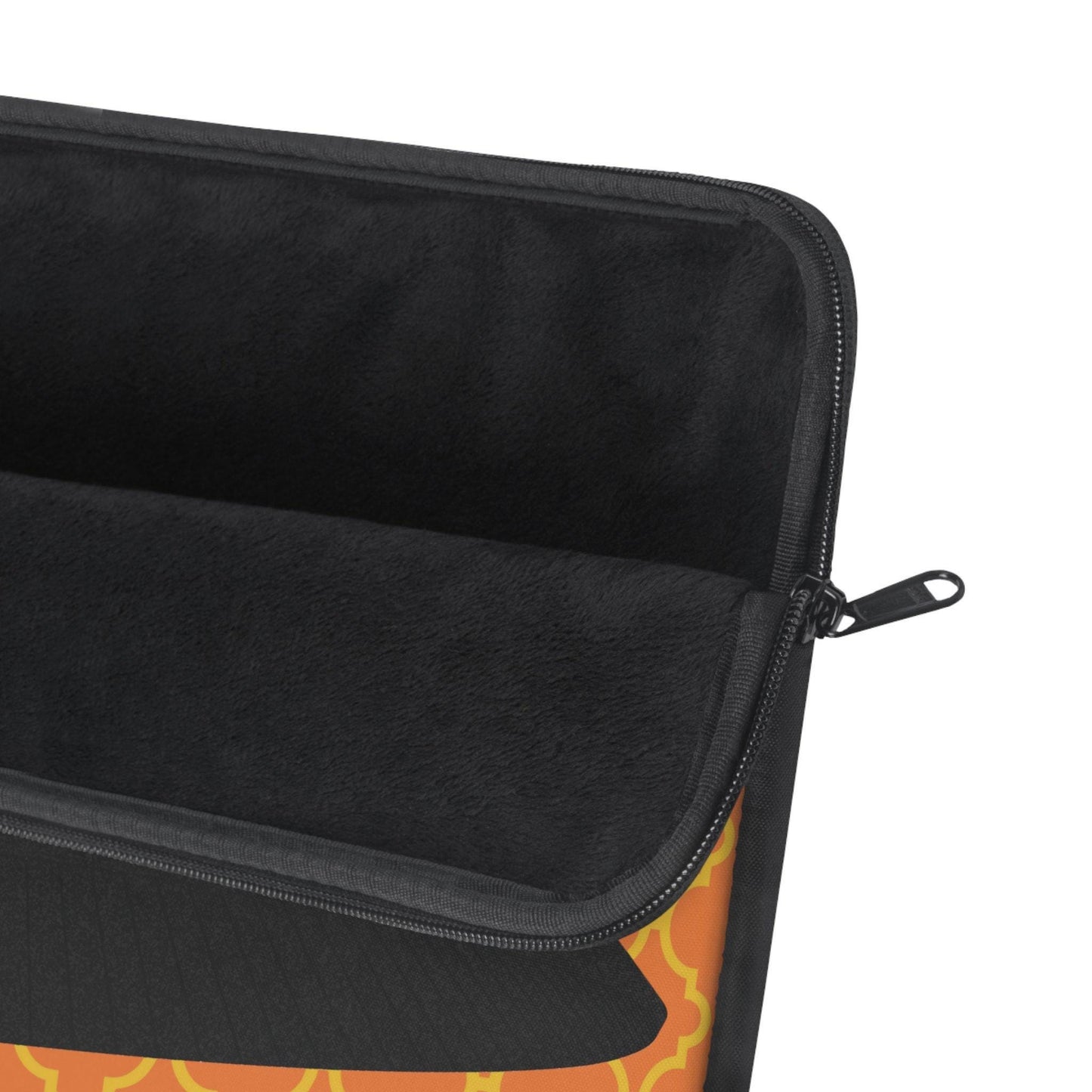 Fulani Hat Laptop Sleeve: African Argyle Print