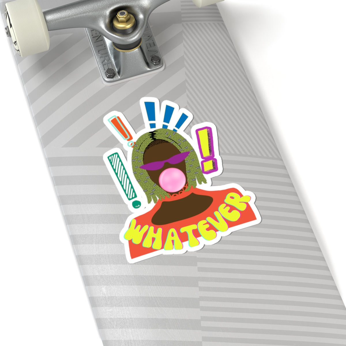 Whatever's Clever Kiss-Cut Stickers