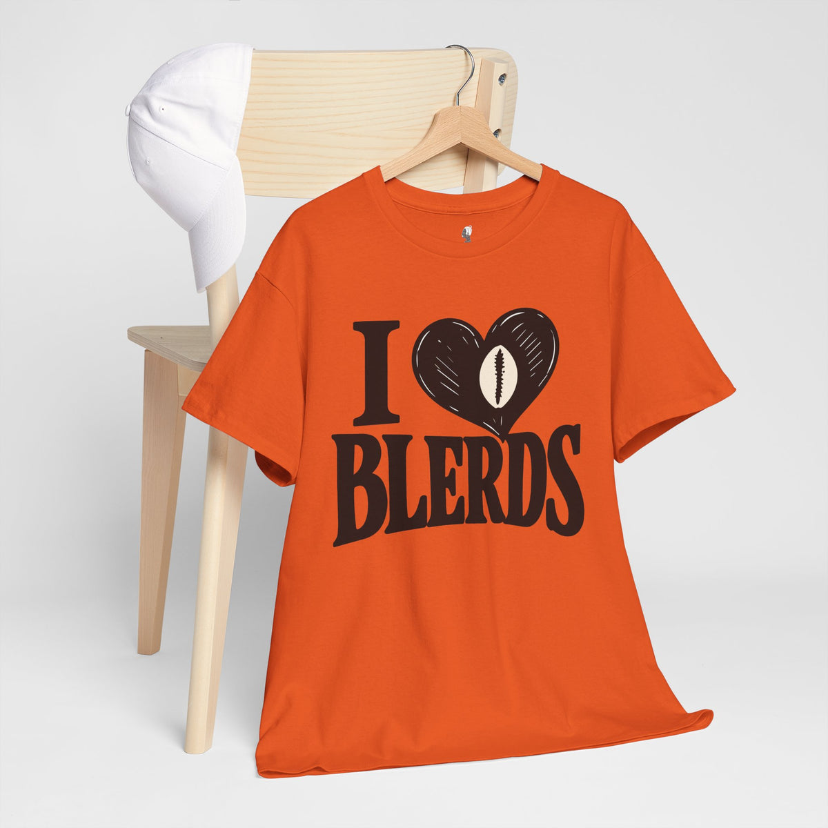 I Heart Blerds Unisex Heavy Cotton T-Shirt | Nerd Pride Tee, Geek Culture