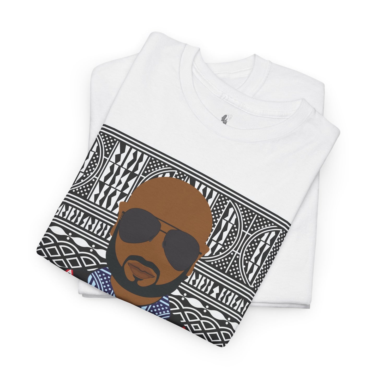 Le Monsieur Yellow Toghu on BW Ndop Unisex Heavy Cotton Tee