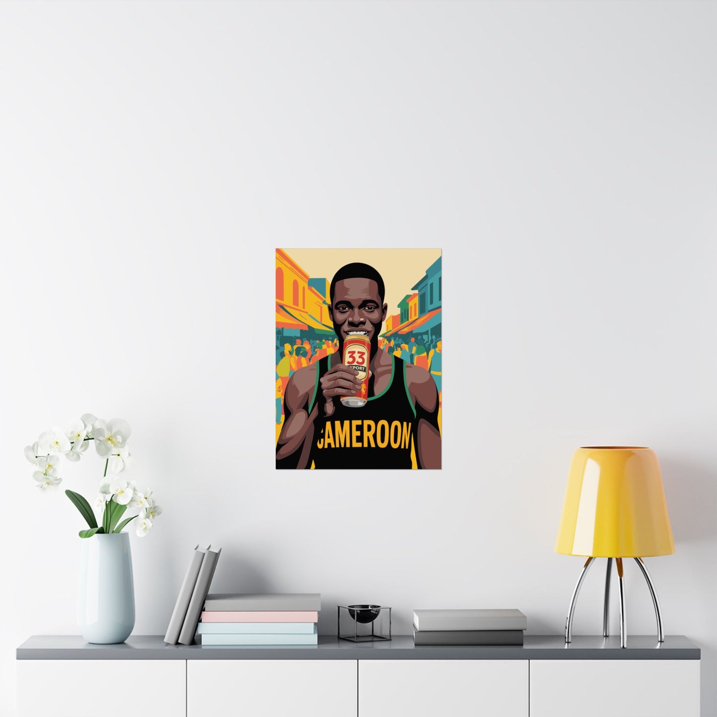 Beer Lover Satin Poster, Kitchen Wall Art,