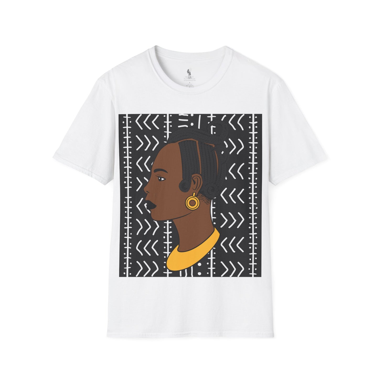 Lady Kongossa on BW Ndop Unisex Softstyle T-Shirt