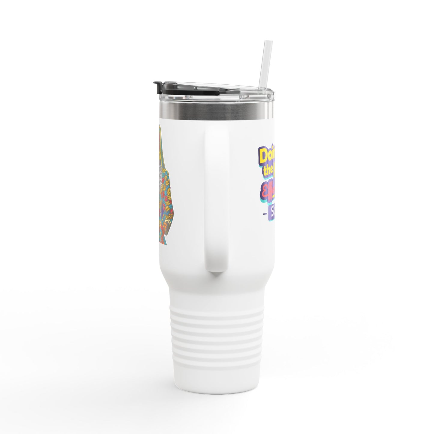 Effortless Personalized Insulated Travel Mug, 40oz - Stylish Travel Companion, Premium Coffee Mug, Perfect for Road Trips, Gifts for Her