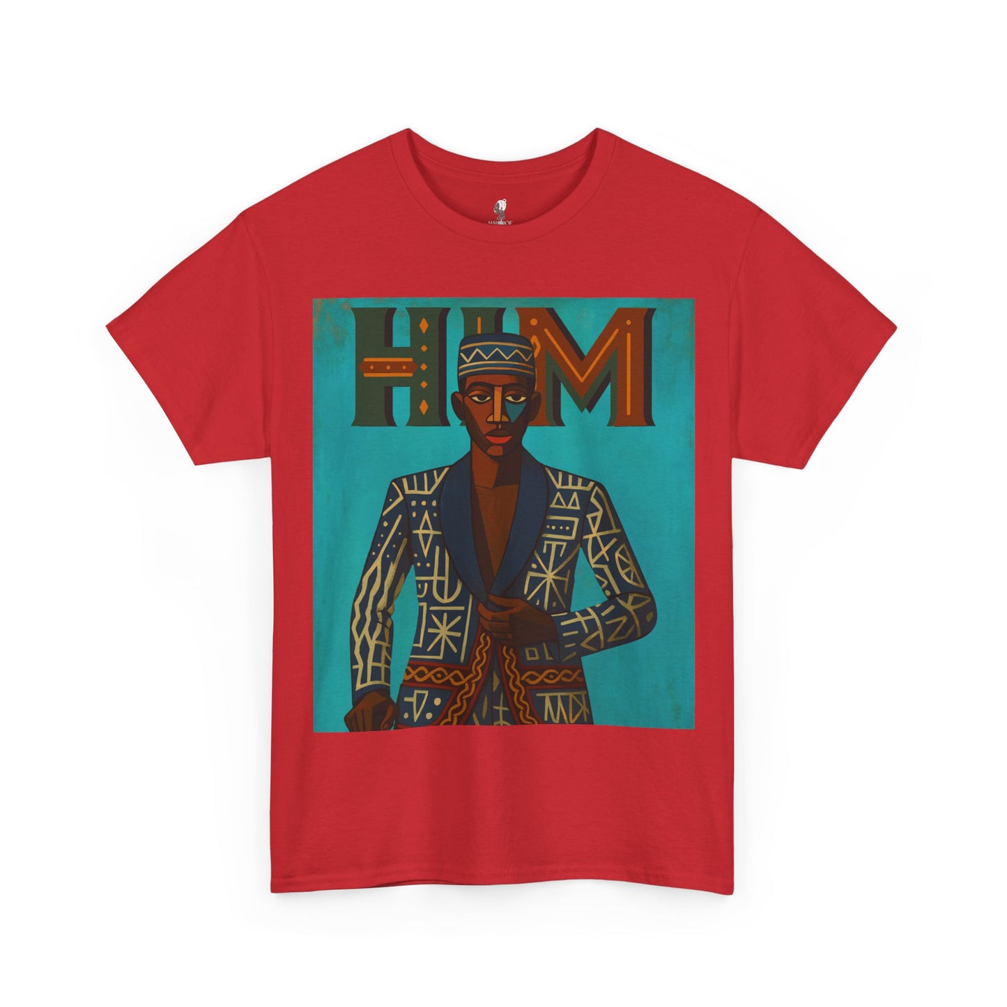 I am HIM Father's Day T-Shirt for African Art Lovers, Afrocentric Clothing, African Heritage Top