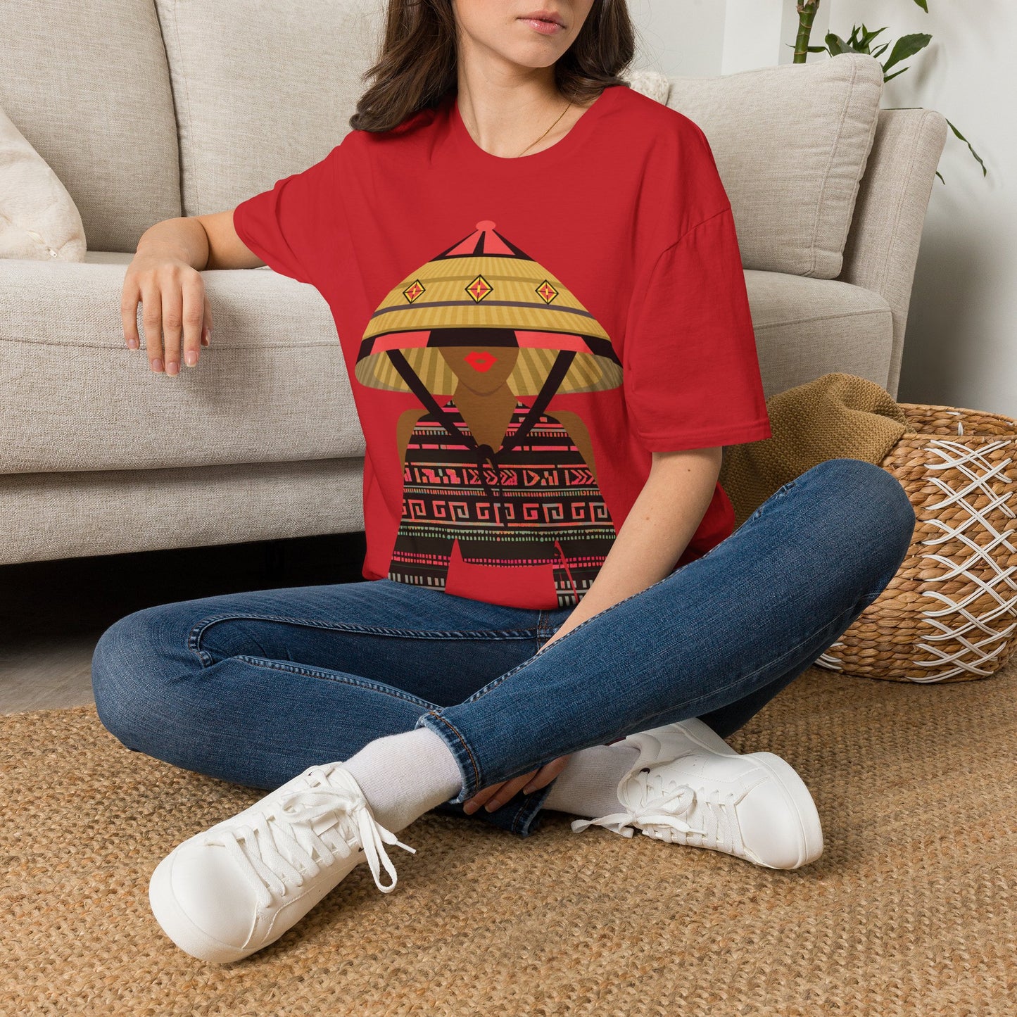 Fulani Girl(Color) Unisex Softstyle T-Shirt